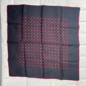 Made in Italy Silk Patterned  Scarf Handkerchief